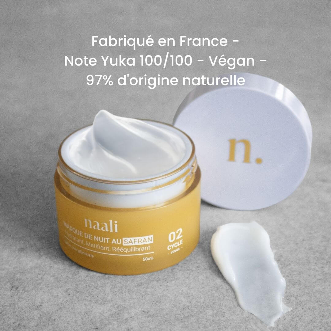 Masque de Nuit Rééquilibrant au Safran - Image 5